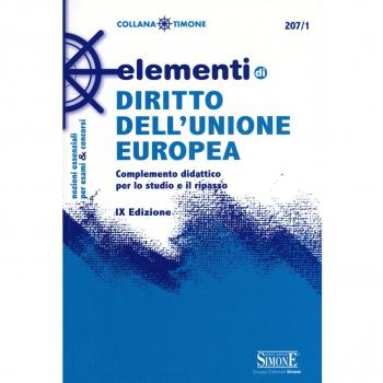 Elementi di diritto dell'Unione Europea. Complemento didattico per lo studio e il ripasso