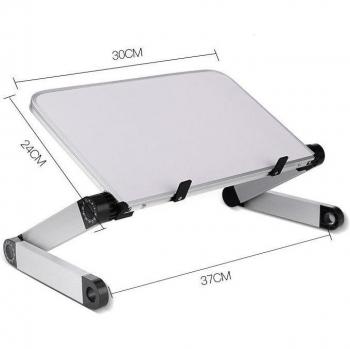 Support de bureau en aluminium ajustable