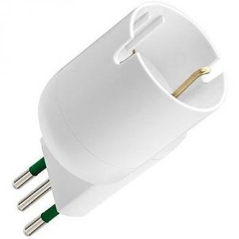 Adattatore Vimar S11 + P30 bianco RI.00304.B