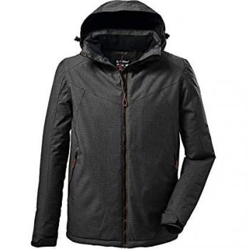 Killtec Herren Outdoor-Jacke KOW 143 MN JCKT, abziehbare Kapuze, anthrazit, M