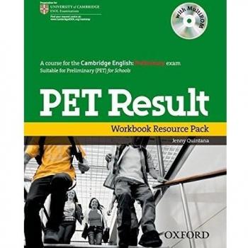 PET Result Workbook without Key Pack.