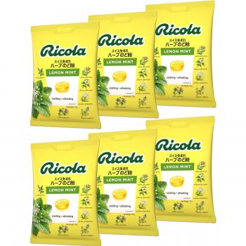 Ricola Citrus Mint – 70 g, Pack de 6
