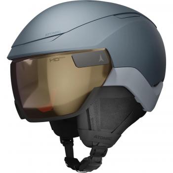 Atomic Revent GT AMID Visor HD Foto Skihelm (51-55 cm, grau)