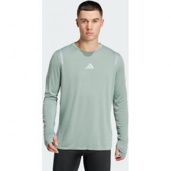 Adidas Performance Run Shirt – Ultimate Reflektives Langärmliges T-Shirt in Grün, XS (Männlich)