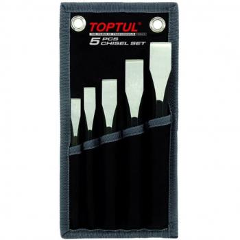Set di scalpelli e punzoni Toptul 5 misure
