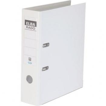 ELBA Ordner ELBAradoplast 100022632 DIN A4 80mm PVC weiß