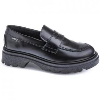 Mocasines Pablosky para niña en color negro