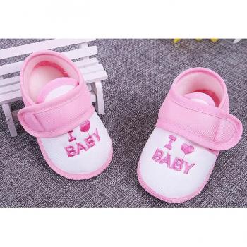 Soft Sole Cotton Baby Shoes for 0-12 Months