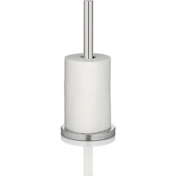 KELA 22827 – Toilettenpapierhalter Carta, 15 × 37 cm, silberfarben