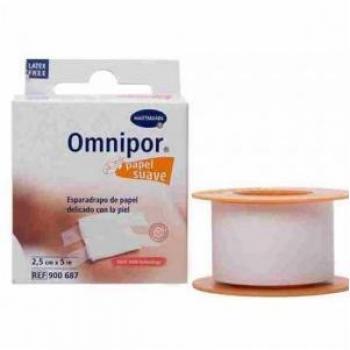 Omnipor medizinisches Klebeband 5 m x 2,5 cm