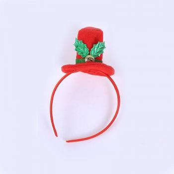 Xmas Red Santa Hat Hair Accessory