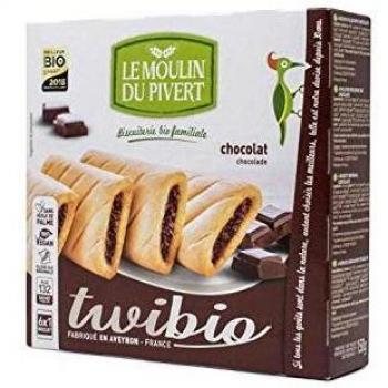 Le Moulin du Pivert Mürbteigkekse Twibio mit Schokocreme