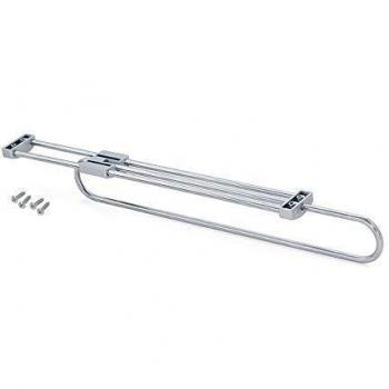 Porte cintre aluminium chromé 450 mm Emuca