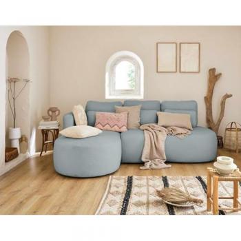 Design Lisa Mahina Canapé Convertible 4 Places Angle Gauche