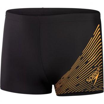 Boxer de bain Speedo Eco Medley Écorce Noire/Mandarine 32