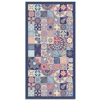 Tapis de Cuisine Vinyle Rose 120x170 cm