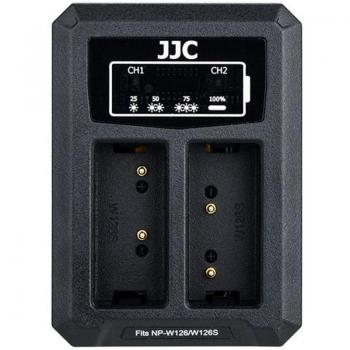 Cargador de baterías JJC DCH NPW126 para Fuji NP-W126