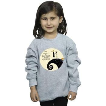 Girls’ Nightmare Before Christmas Grey Pullover (3-4 Years)