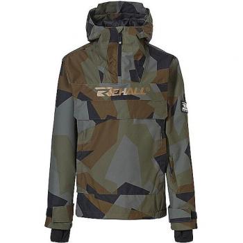 Chaqueta de esquí Rehall Artrix-R Verde para niños