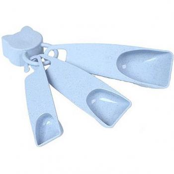 7 Pcs Blue Pink Graduated Measuring Tools for Baking