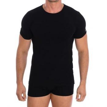 Fila Men's X-Large Black Cotton Short-Sleeve T-Shirt FU5231