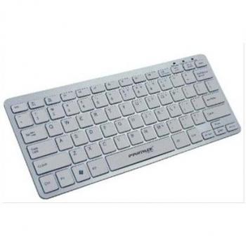 Primux K100W USB QWERTY Blanco teclado
