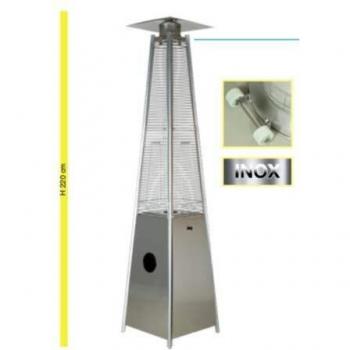 Stufa A Gas Inox Modello Piramide