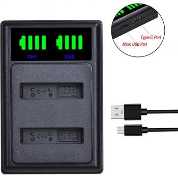 NP BG1 Battery & Charger Combo for Sony DSC Models