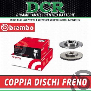 Coppia di dischi freno BREMBO 08.8408.10 (posteriore)
