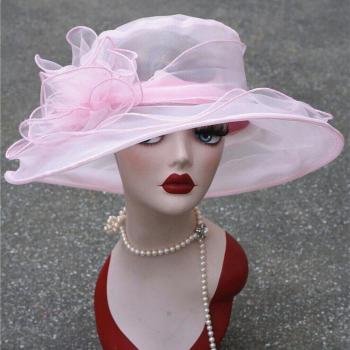 Sombrero de Organza para Bodas