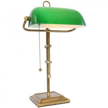 Lampada da Banchiere Retrò LED Verde – Elegante Design Vintage, Alta Regolabilità