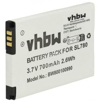 Vhbw Li-Ion Akku 700mAh für Siemens Gigaset SL610 H Pro, Unify OpenStage SL4/SL5