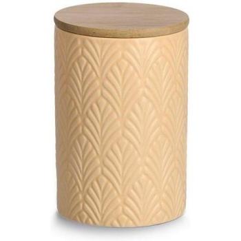 Neuetischkultur Vorratsbehälter Keramik mit Holzdeckel