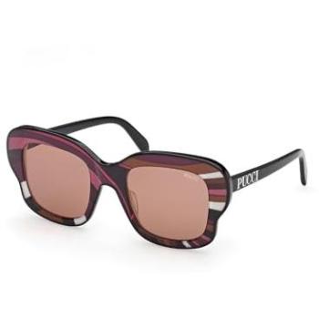 Women's Brown Square Acetate Sunglasses – Pucci EP0220 99E