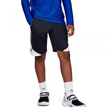 Pantaloni Corti Under Armour UA Stunt 2.0 B, Bambino, Nero