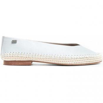 Purapiel Andra Ballerine in Pelle Bianca EU 36