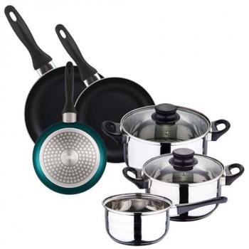 Wellhome Kit Profesional de Utensilios: 8 Piezas para Cocinar con Estilo