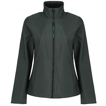 Regatta Softshell-Jacke Ablaze für Damen (Dunkles Tannengrün/Schwarz)