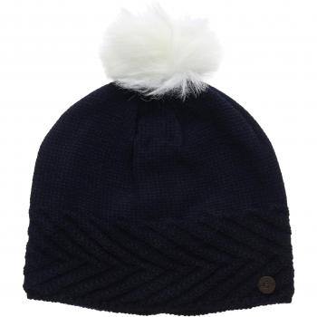 Damen‑Strickmütze „Maria“ in Marineblau, S-Size