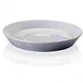 Arzberg Tric Weiss Kaffee-Untertasse, Porzellan, White, 15.4 x 15.4 x 9 cm