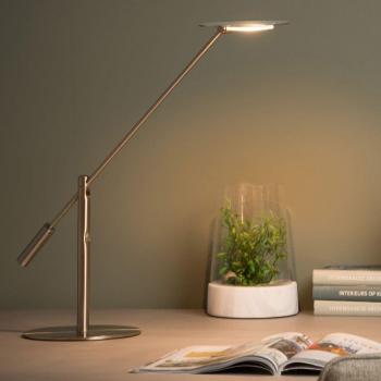 Bureau Anselmo lamp chrome 9W