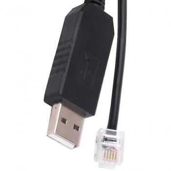 Adaptador USB a RJ11 / RJ12 6p4c con cable de control serie EQMod