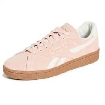 Reebok Women's Club C Grounds Low Top Sneakers in Washed Clay, Size 9.5