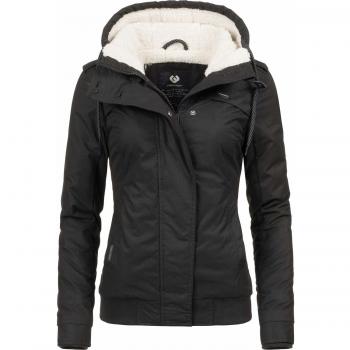 Winteroutdoorjacke für Damen – Ewok, Schwarz, Medium