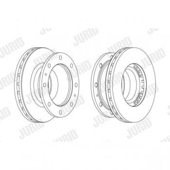Disque de frein IVECO 569170J