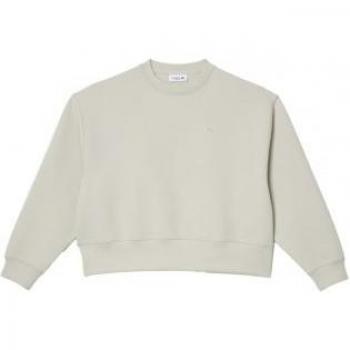 Sudadera gris claro Lacoste mujer