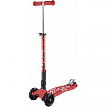 Red Micro Max Deluxe Scooter Pieghevole
