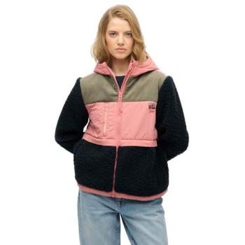 Superdry Women's Fleece Hoodie – Dark Sea