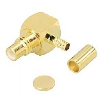 BKL Electronic Right Angle SMC Connector 75 Ω Plug 1 pc