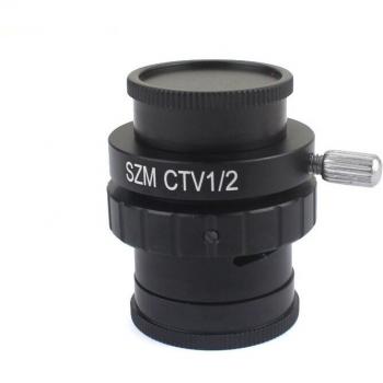 SZMC Microscope C-Mount Adapter 0.5X 0.35X 1X